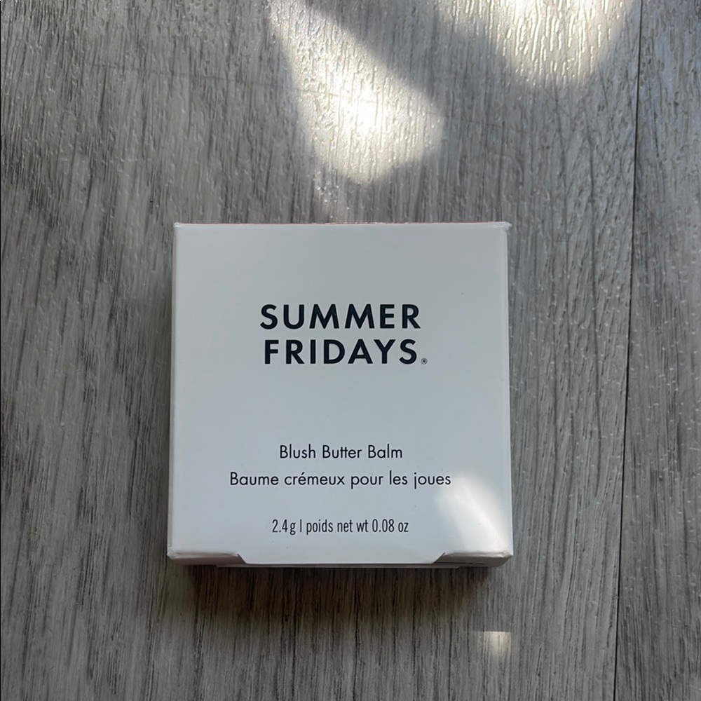 Summer Fridays Blush Butter Balm - pink sunset